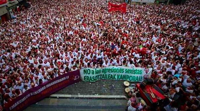 Pamplona violación